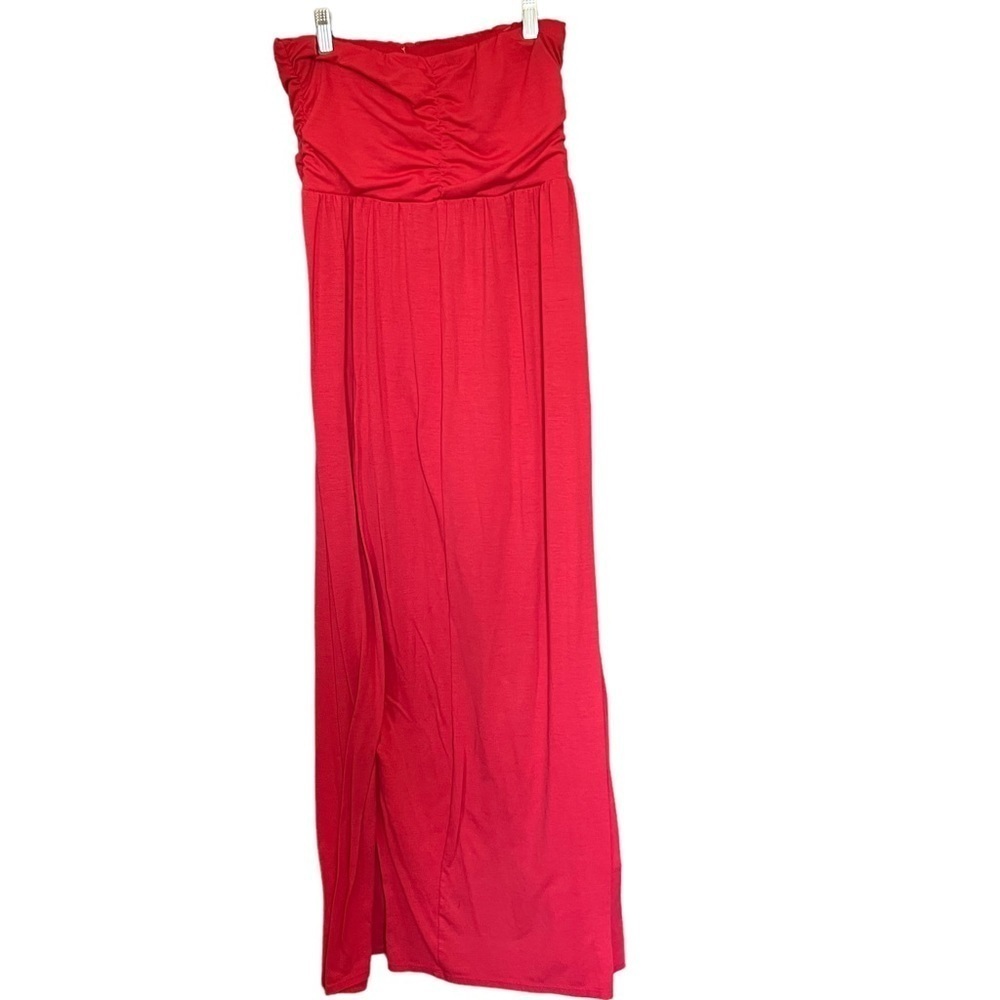 Stitch Between Strapless Bustier Maxi/Long Summer Dress - Picture 7 of 7